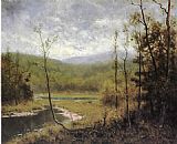 Alexander Helwig Wyant Quiet Stream_ Adironcack Mountains painting